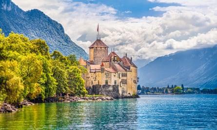 Chillon Castle, Lake Geneva.