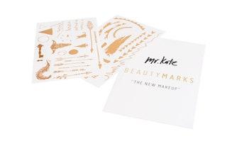 Beauty Marks fake tattoos 12 Mr Kateat Red Ruby Rouge .