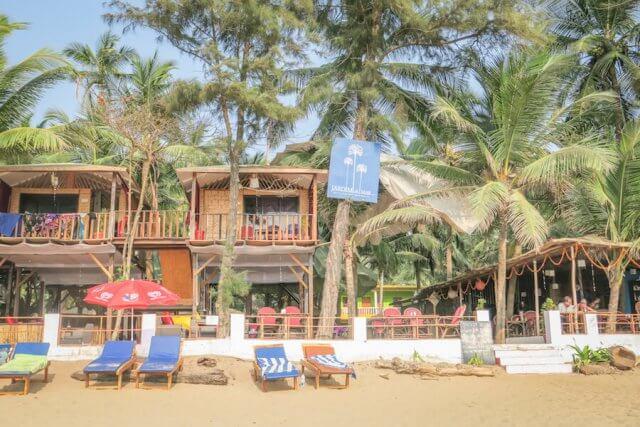 Goa Indien Jardim a mar Strand