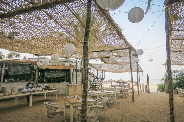 Goa Indien Anahata Retreat Restaurant