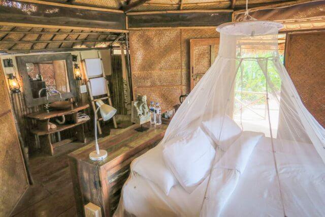 Goa Indien Anahata Retreat Bungalow innen